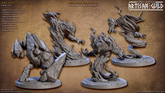 Summoned Elementals 3D-printed model